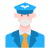Pilot in Mask icon