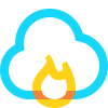 Vulnérabilité au cloud icon