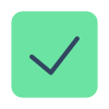 Ausgefüllte Checkbox icon