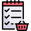 Shopping list icon