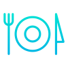 Plate and Cutlery icon