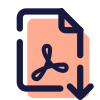 PDF書き出し icon