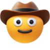 Cowboy Hat Face icon