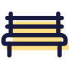 Banco urbano icon