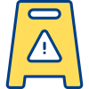 Slippery Floor Warning icon