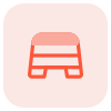 Steps machine for the sports workout layout icon