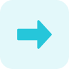 Forward arrow button icon