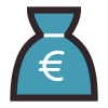 Geldbeutel Euro icon