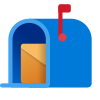 Cassetta postale con lettera icon