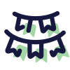 旗帜花环 icon