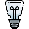 Ampoule ovale icon