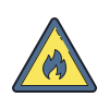 inflammable icon