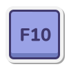 f10キー icon