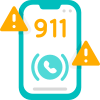 Emergency 911 icon