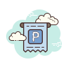 Parkticket icon