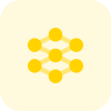 Molecular structure of electron proton and neutron icon