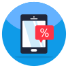 Mobile Discount icon