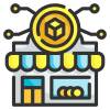 Cryptocurrency Store icon