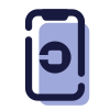 Application mobile Uber icon