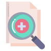 external-report-medical-icongeek26-flat-icongeek26 icon