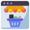 E-shopping icon
