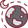 Moon Around Earth icon