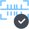 Barcode Approve icon