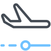 1 站航班 icon