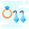 Ring And Earrings icon