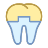 Corona dental icon