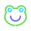 Gestrickter Frosch icon