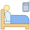 Appeler au lit icon