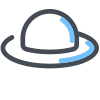 Sombrero de verano icon