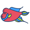 Flower Horn Fish icon