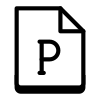 Документ PowerPoint icon