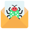 mail bug icon