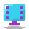 Showing Video Frames icon