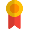 Circle emblem for the achievement in defense unit icon