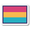 bandeira pansexual icon