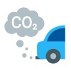 Emissions de CO2 icon
