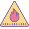 Flammable icon