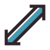 Diagonal skalieren icon