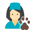 獣医師-女性-皮膚-タイプ-1 icon