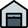 porta-externa-aberta-de-unidade-de-armazenamento-de-manuseio-de-materiais-cheia-tal-revivo icon