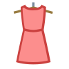 Kleid von hinten icon