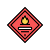 Flammable icon