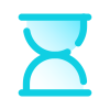 Reloj de arena vacío icon