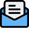 Text message notification icon