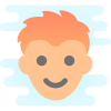 Menino dos desenhos animados icon