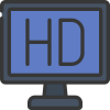 Hd icon